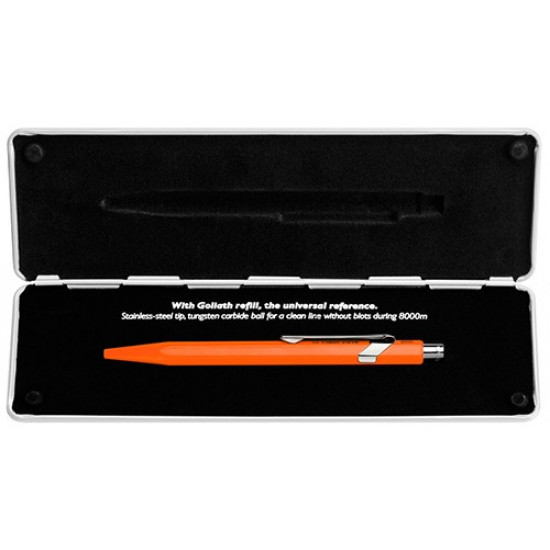 Ручка Caran d'Ache 849 Pop Line Fluo помаранчева + бокс Ручка Caran d'Ache 849 Pop Line Fluo помаранчева + бокс