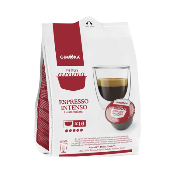 Кава в капсулах Gimoka Dolce Gusto Espresso Intenso - 16 шт Кава в капсулах Gimoka Dolce Gusto Espresso Intenso - 16 шт