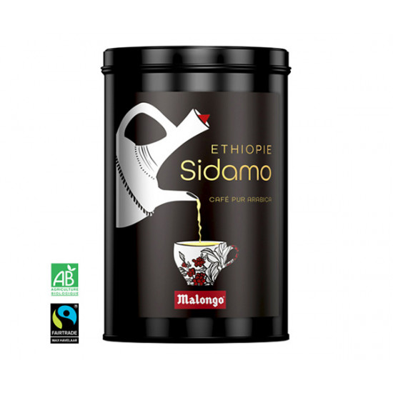 Кава Malongo Ethiopie Sidamo мелена з/б 250 г Кава Malongo Ethiopie Sidamo мелена з/б 250 г