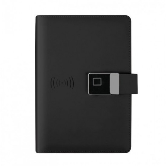 Блокнот с Touch ID Lockbook многоразового использования с беспроводной зарядкой и USB флешкой Блокнот с Touch ID Lockbook многоразового использования с беспроводной зарядкой и USB флешкой