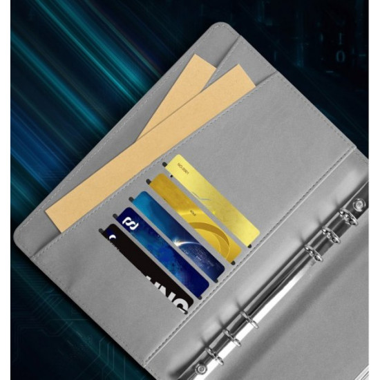 Блокнот с Touch ID Lockbook многоразового использования с беспроводной зарядкой и USB флешкой Блокнот с Touch ID Lockbook многоразового использования с беспроводной зарядкой и USB флешкой