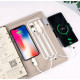 Блокнот с Touch ID Lockbook многоразового использования с беспроводной зарядкой и USB флешкой Блокнот с Touch ID Lockbook многоразового использования с беспроводной зарядкой и USB флешкой