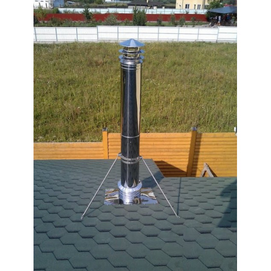 Дымоход Труба 1000 мм ø130 Fire Work Оцинкованная сталь одностенный 0.55мм Дымоход Труба 1000 мм ø130 Fire Work Оцинкованная сталь одностенный 0.55мм