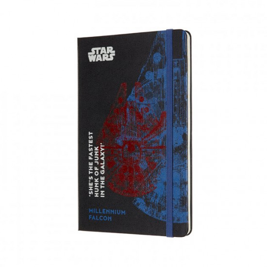 Щотижневик Moleskine 2020 Star Wars середній / Чорний (8053853600233) Щотижневик Moleskine 2020 Star Wars середній / Чорний (8053853600233)