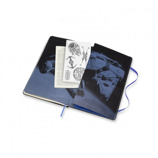 Щотижневик Moleskine 2020 Star Wars середній / Чорний (8053853600233) Щотижневик Moleskine 2020 Star Wars середній / Чорний (8053853600233)