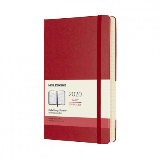 Щоденник Moleskine 2020 середній / Червоний (8058647628745) Щоденник Moleskine 2020 середній / Червоний (8058647628745)
