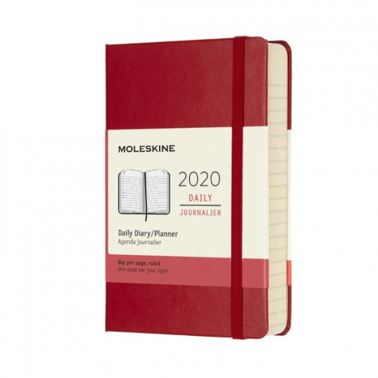 Щоденник Moleskine 2020 кишеньковий / Червоний (8058647628738) Щоденник Moleskine 2020 кишеньковий / Червоний (8058647628738)