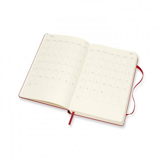 Щоденник Moleskine 2020 середній / Червоний (8058647628745) Щоденник Moleskine 2020 середній / Червоний (8058647628745)