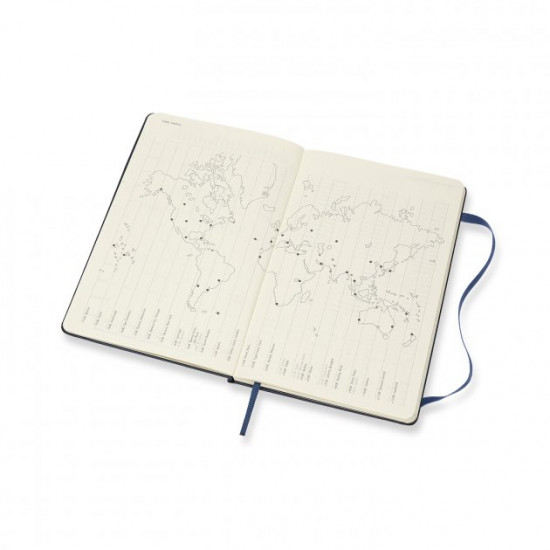 Щотижневик Moleskine 2020 середній / Сапфір (8058647628905) Щотижневик Moleskine 2020 середній / Сапфір (8058647628905)