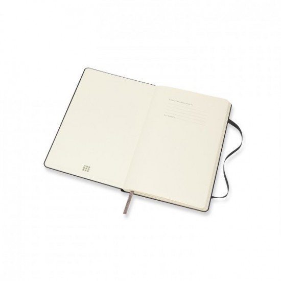 Щотижневик Moleskine Горизонтальний 2019-2020 середній Чорний (8058647629568) Щотижневик Moleskine Горизонтальний 2019-2020 середній Чорний (8058647629568)