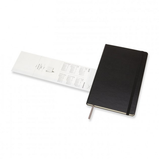 Щотижневик Moleskine 2019-2020 середній Чорний (8058647629421) Щотижневик Moleskine 2019-2020 середній Чорний (8058647629421)