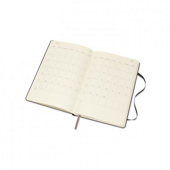 Щотижневик Moleskine 2019-2020 середній Чорний (8058647629421) Щотижневик Moleskine 2019-2020 середній Чорний (8058647629421)
