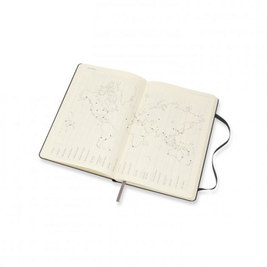 Щотижневик Moleskine 2019-2020 середній Чорний (8058647629421) Щотижневик Moleskine 2019-2020 середній Чорний (8058647629421)