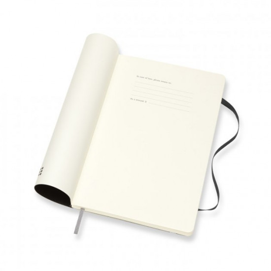 Щотижневик Moleskine 2020 середній / Чорний М’який (8058647628929) Щотижневик Moleskine 2020 середній / Чорний М’який (8058647628929)