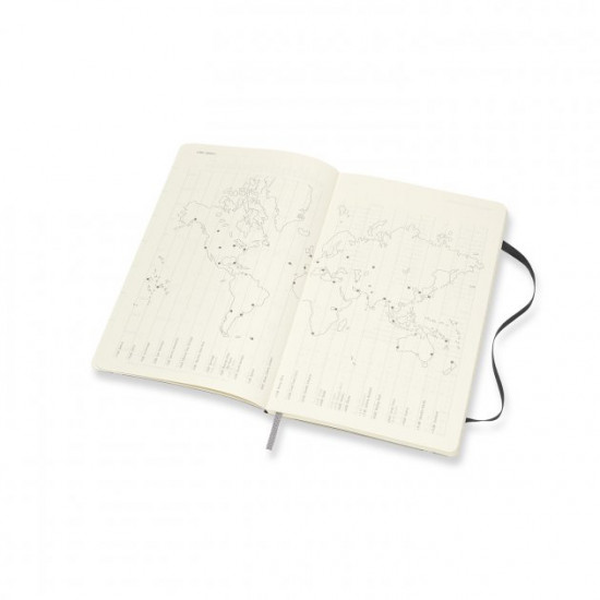 Щотижневик Moleskine 2020 середній / Чорний М’який (8058647628929) Щотижневик Moleskine 2020 середній / Чорний М’який (8058647628929)