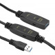 Активний подовжувач PowerPlant USB 3.0 AM-AF, 10 м (CA912858) Активний подовжувач PowerPlant USB 3.0 AM-AF, 10 м (CA912858)