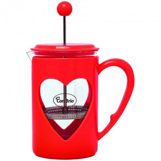 Заварник Con Brio СВ-5660 red 600мл Заварник Con Brio СВ-5660 red 600мл