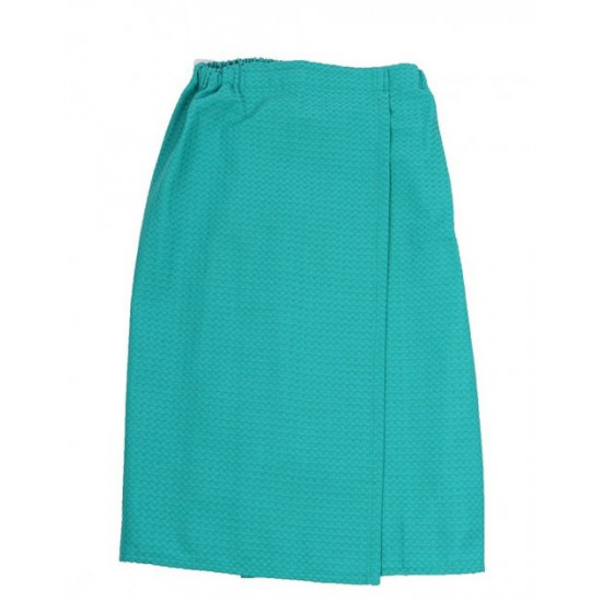 Вафельное парео (килт) мужское Luxyart 130х75 см (fit0008003) Изумрудный Вафельное парео (килт) мужское Luxyart 130х75 см (fit0008003) Изумрудный