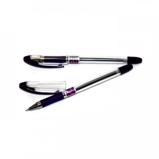 Ручка масляна Hiper Max Writer 0.7 мм, колір стрижня фіолетовий HO-335 Ручка масляна Hiper Max Writer 0.7 мм, колір стрижня фіолетовий HO-335