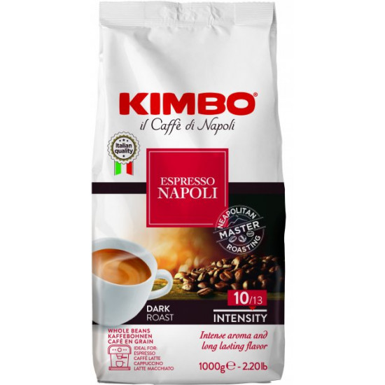 Кава в зернах Kimbo Espresso Napoletano 1 кг (8002200101688) Кава в зернах Kimbo Espresso Napoletano 1 кг (8002200101688)