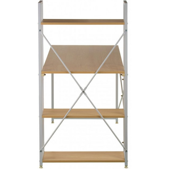 Стіл зі стелажем Special4You CROSS 1200 х 600 х 1210 мм Beige (E6224)