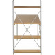 Стіл зі стелажем Special4You CROSS 1200 х 600 х 1210 мм Beige (E6224)