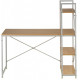 Стіл зі стелажем Special4You CROSS 1200 х 600 х 1210 мм Beige (E6224)