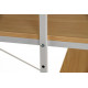 Стіл зі стелажем Special4You CROSS 1200 х 600 х 1210 мм Beige (E6224)