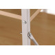 Стіл зі стелажем Special4You CROSS 1200 х 600 х 1210 мм Beige (E6224)