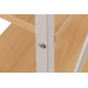 Стіл зі стелажем Special4You CROSS 1200 х 600 х 1210 мм Beige (E6224)