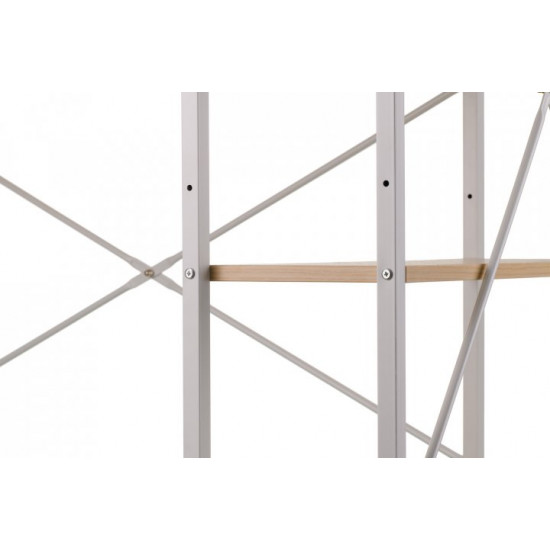 Стіл зі стелажем Special4You CROSS 1200 х 600 х 1210 мм Beige (E6224)