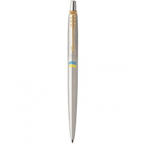 Шариковая ручка Parker JOTTER 17 SS GT BP Флаг желто-синий 16 032_R8 Шариковая ручка Parker JOTTER 17 SS GT BP Флаг желто-синий 16 032_R8