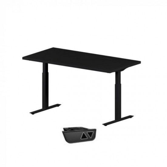 База підйомного столу зі стільницею Stand Gottfrid S470 EU AC=On Black