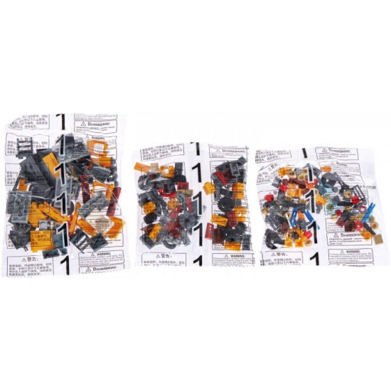 Конструктор ZIPP Toys Поїзд DPK32 з рейками жовтий (5320100) Конструктор ZIPP Toys Поїзд DPK32 з рейками жовтий (5320100)