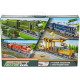 Конструктор ZIPP Toys Потяг DF2159 із рейками зелений (5320101)