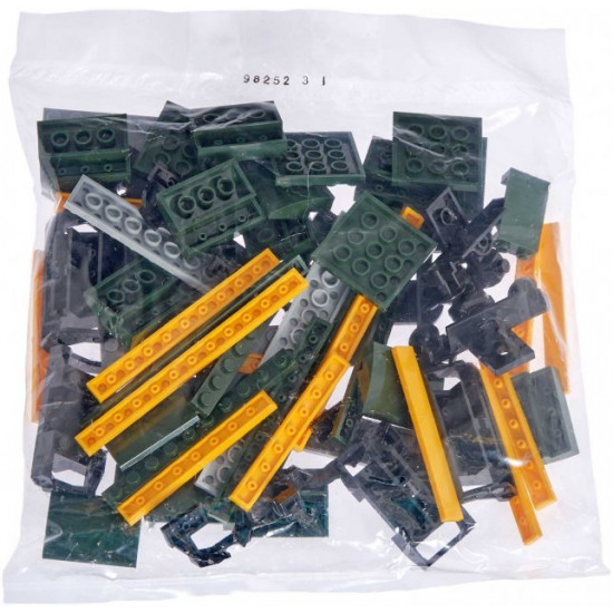Конструктор ZIPP Toys Потяг DF2159 із рейками зелений (5320101)