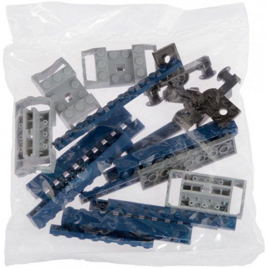 Конструктор ZIPP Toys Потяг DF11 Z із рейками синій (5320102)