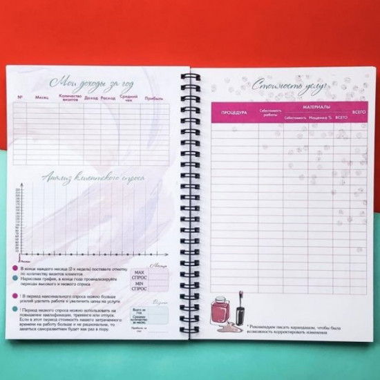 Планер Успешного Мастера Beauty Master's Planner Модамо LifeFLUX русский язык Планер Успешного Мастера Beauty Master's Planner Модамо LifeFLUX русский язык