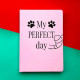 Блокнот с котом Хвост и Усы Diary My perfect day недатированный русский язык Розовый Блокнот с котом Хвост и Усы Diary My perfect day недатированный русский язык Розовый
