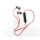 Беспроводные вакуумные наушники-гарнитура bluetooth с микрофоном с магнитной фиксацией XT-6 Черные Беспроводные вакуумные наушники-гарнитура bluetooth с микрофоном с магнитной фиксацией XT-6 Черные