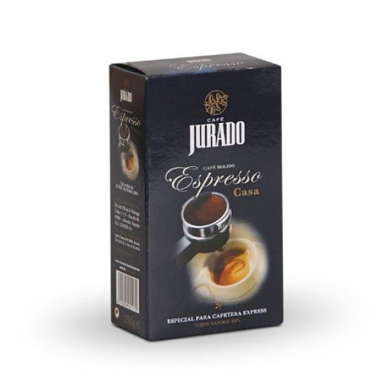 Молота кава Jurado Natural Espresso Casa 250 гр