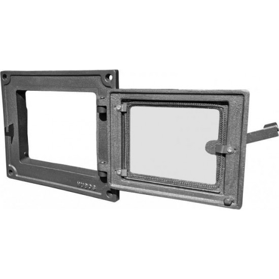 Дверцы чугунные Hubos DPK17 240x275 мм Дверцы чугунные Hubos DPK17 240x275 мм