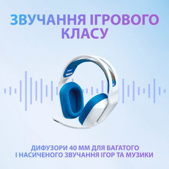 Гарнітура Logitech G335 Wired Gaming White (981-001018) Гарнітура Logitech G335 Wired Gaming White (981-001018)