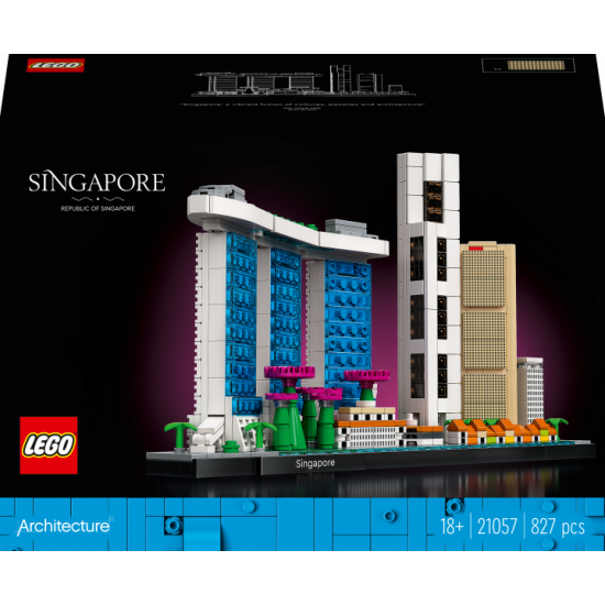 Конструктор LEGO Architecture Сингапур 827 деталей (21057) Конструктор LEGO Architecture Сингапур 827 деталей (21057)