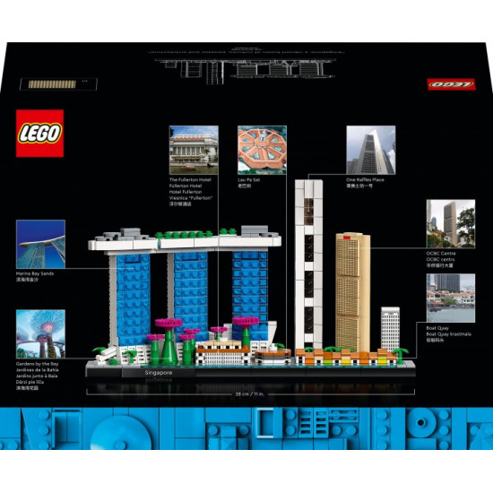 Конструктор LEGO Architecture Сингапур 827 деталей (21057) Конструктор LEGO Architecture Сингапур 827 деталей (21057)
