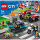 Конструктор LEGO City Пожежна рятувальна служба та поліцейське переслідування 295 деталей (60319) Конструктор LEGO City Пожежна рятувальна служба та поліцейське переслідування 295 деталей (60319)