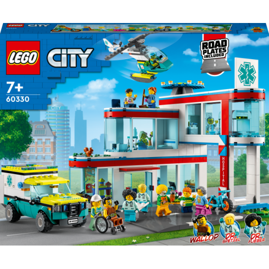 Конструктор LEGO City Лікарня 816 деталей (60330)