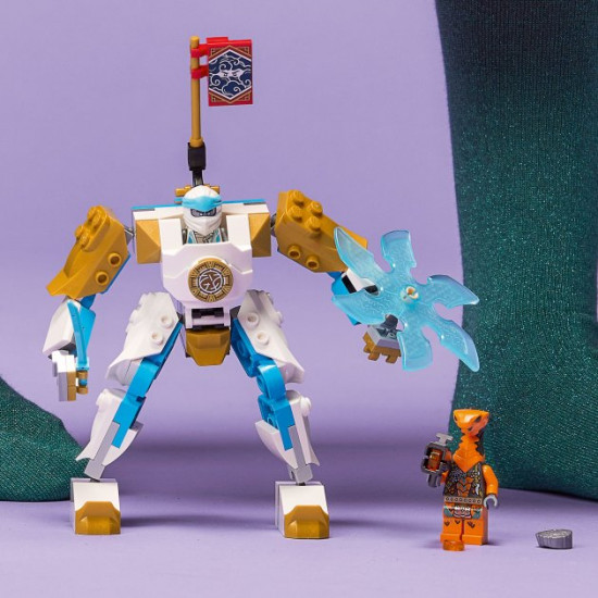Конструктор LEGO NINJAGO Потужний дракон Зейна EVO 95 деталей (71761)