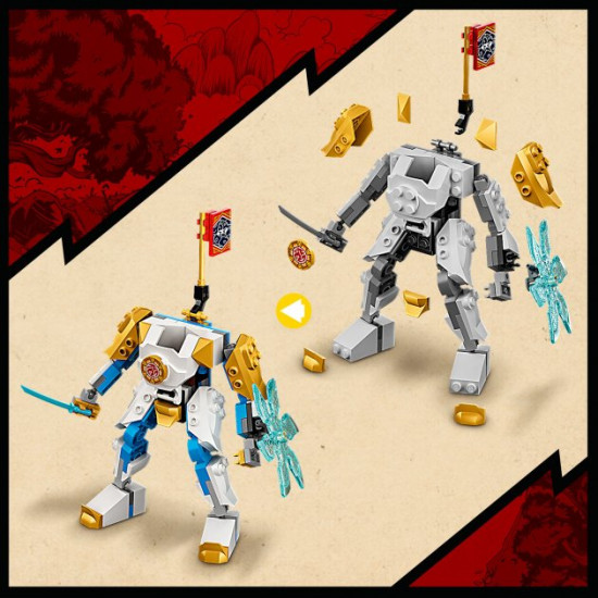 Конструктор LEGO NINJAGO Потужний дракон Зейна EVO 95 деталей (71761)