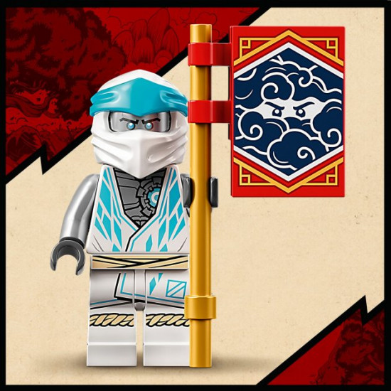 Конструктор LEGO NINJAGO Потужний дракон Зейна EVO 95 деталей (71761)
